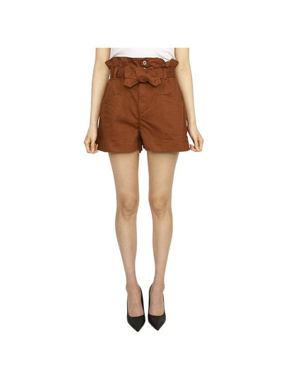 Women's Adriel Shorts Brown - VANESSA BRUNO - BALAAN 2