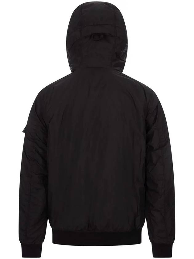 Crinkle Reps R NY Padding Black - STONE ISLAND - BALAAN 4