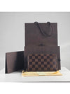 Damier Wallet Zipper Long N60028 - LOUIS VUITTON - BALAAN 1