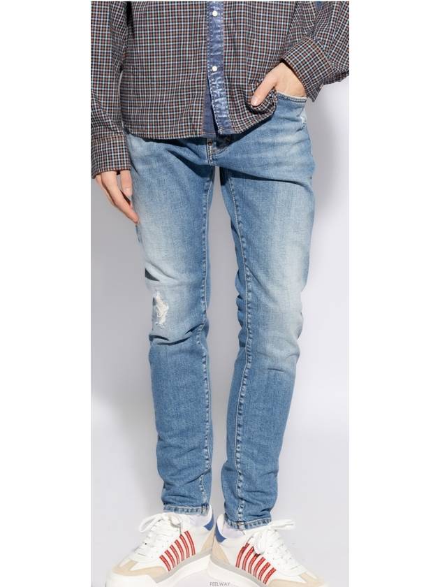 Medium Preppy Wash Cool Guy Straight Jeans Light Blue - DSQUARED2 - BALAAN 2