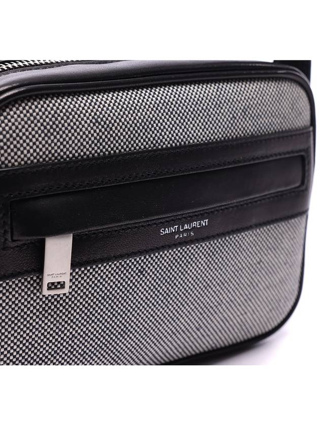 Camp Camera Cross Bag Black - SAINT LAURENT - BALAAN 7