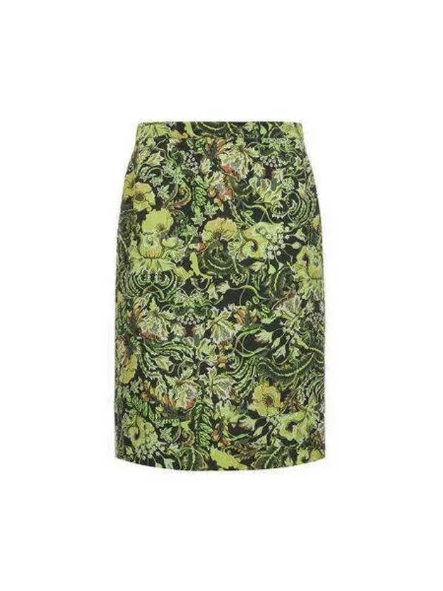 Women s Printed Midi Skirt Multi 0108275109 - DRIES VAN NOTEN - BALAAN 1