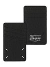 4 Stitch Leather Card Wallet Black - MAISON MARGIELA - BALAAN 5