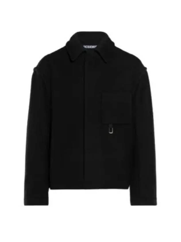 Le Manteau Wool Single Coat Black - JACQUEMUS - BALAAN 2