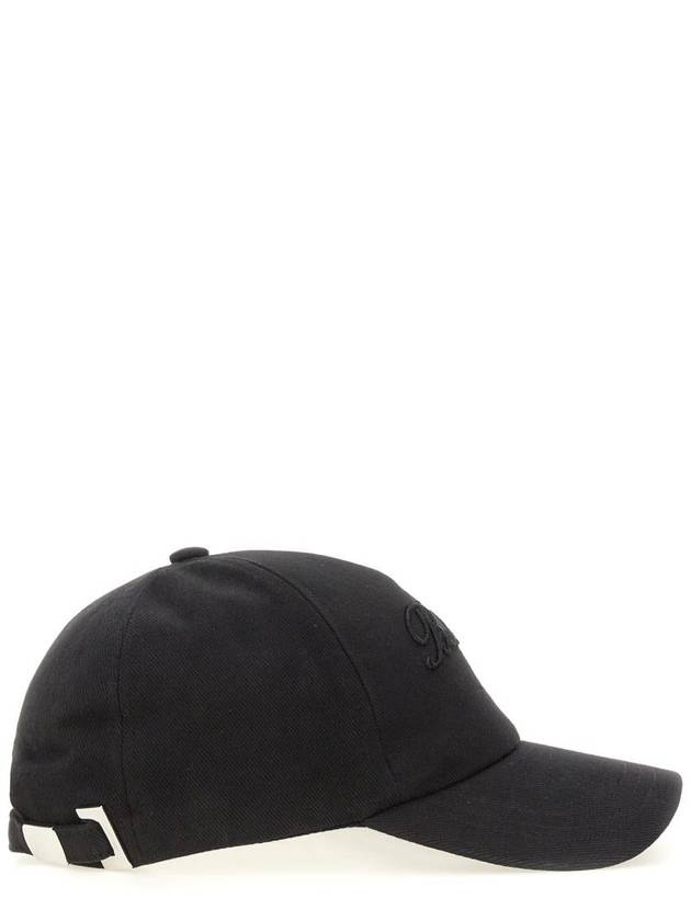 Balmain Baseball Hat With Logo Embroidery - BALMAIN - BALAAN 2