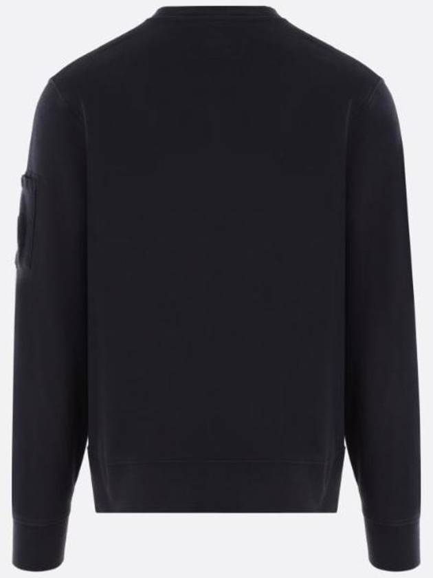 Lens Wappen Cotton Sweatshirt Navy - CP COMPANY - BALAAN 3