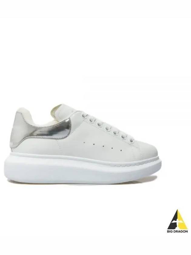 Silver Tab Low Top Sneakers White - ALEXANDER MCQUEEN - BALAAN 2