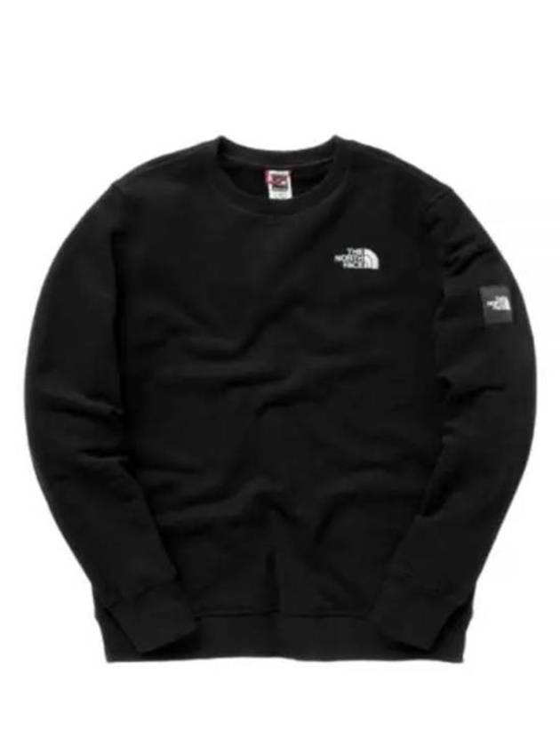 Seasonal Fine Crew Cotton Sweatshirt Black - THE NORTH FACE - BALAAN 2