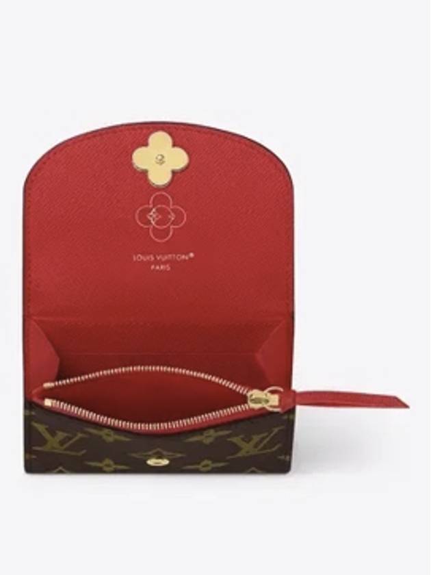 NEW LV XMAS VIVIENNE Rosalie Coin Perth Monogram Candy Red M12220 - LOUIS VUITTON - BALAAN 3