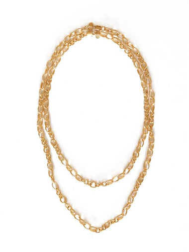 Byzantine Chain Choker Necklace Gold - ELYONA - BALAAN 1