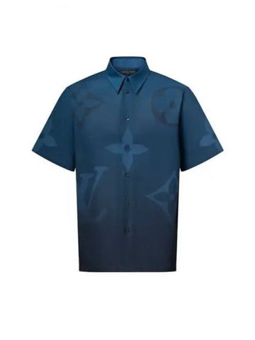 Monogram printed short sleeved shirt 1AFXUJ - LOUIS VUITTON - BALAAN 1