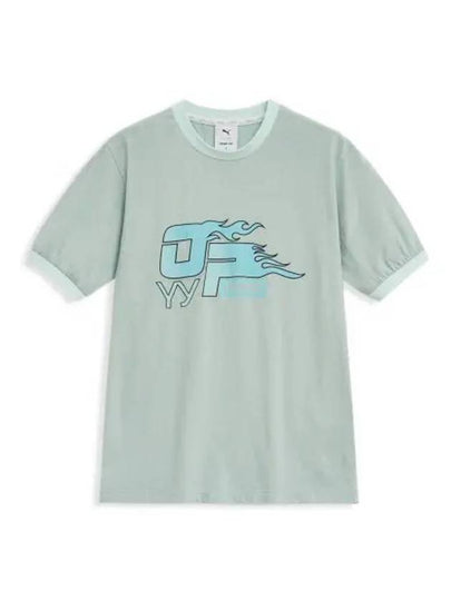 Baby Short Sleeve T-Shirt Sparkling Green - PUMA - BALAAN 2