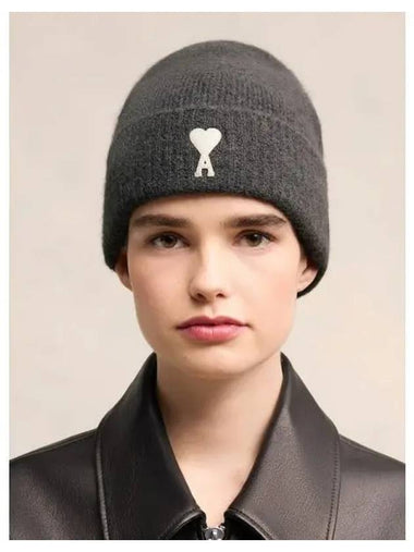 Unisex Off White Adc Beanie Dark Gray Domestic Product GM0024091068116 - AMI - BALAAN 1