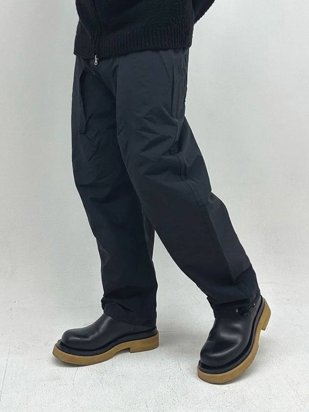 Nylon Wide Balloon Pants Black - PEACEOFMIND - BALAAN 1