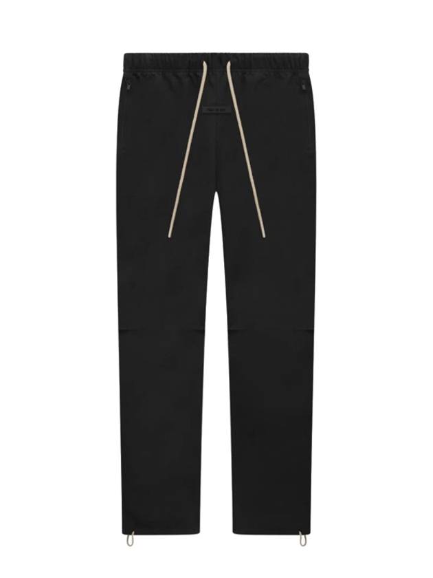 Fear of God Essentials The Black Collection Relaxed Trousers Black - FEAR OF GOD ESSENTIALS - BALAAN 1