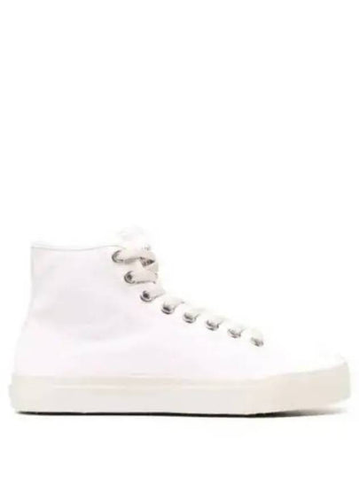 Tabi Canvas High Top Sneakers White - MAISON MARGIELA - BALAAN 2