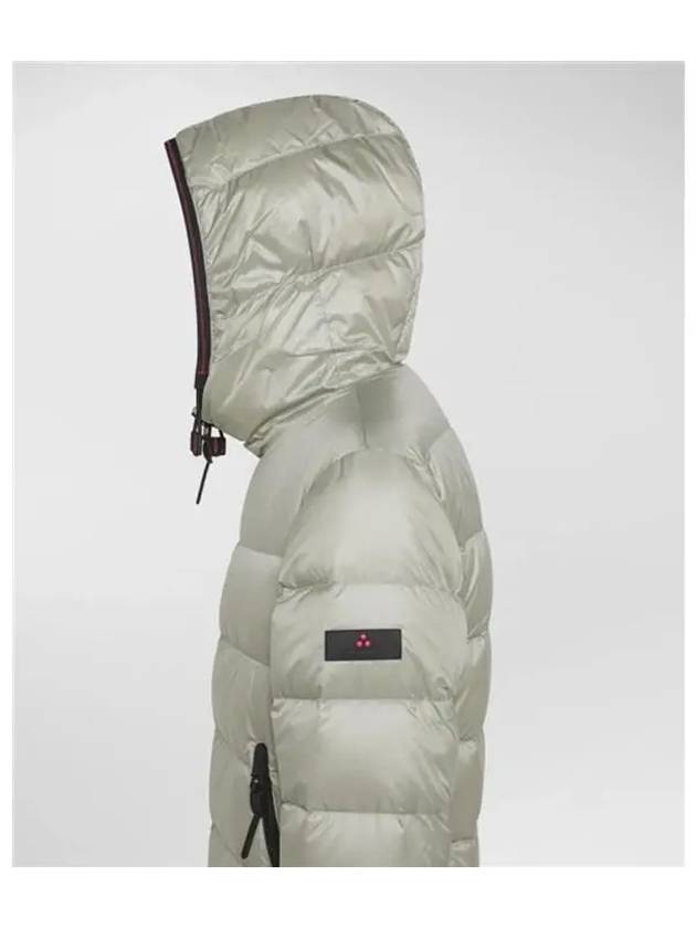 HONOVA NR 02 Hooded Down Jacket Beige Gray - PEUTEREY - BALAAN 6