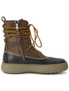 Palm Angels Genius 8 Walker Boots Brown - MONCLER - BALAAN 6