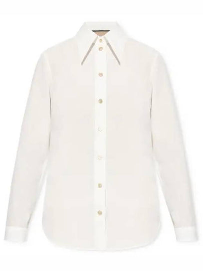 Cotton Shirt White - GUCCI - BALAAN 2