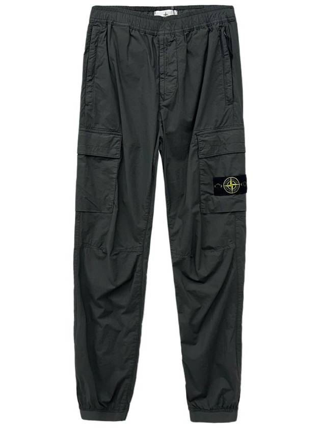 Wappen Patch Cargo Track Pants Grey - STONE ISLAND - BALAAN 2