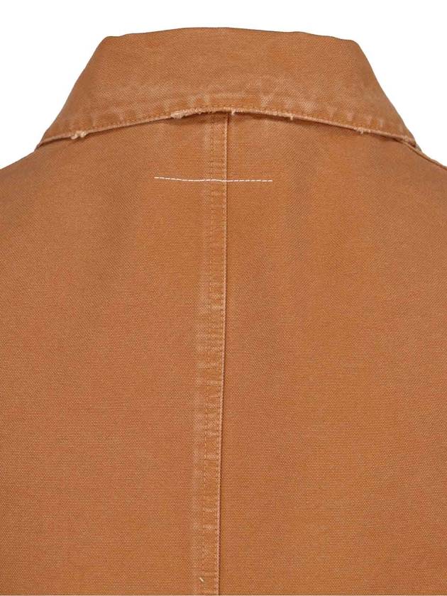 MM6 Maison Margiela Jackets Brown - MAISON MARGIELA - BALAAN 3