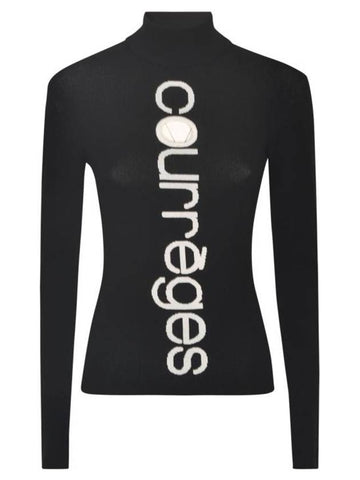 Turtleneck 423MPU124FI0001 9901 - COURREGES - BALAAN 1