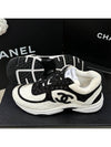 Women's Cruise Sneakers Full Logo Calfskin White - CHANEL - BALAAN 9