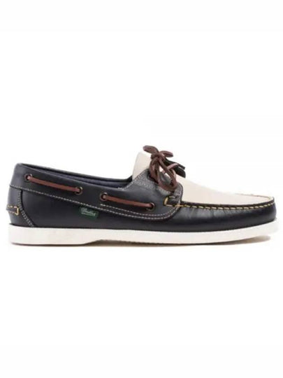 Bath Suede Boat Shoes Black - PARABOOT - BALAAN 2