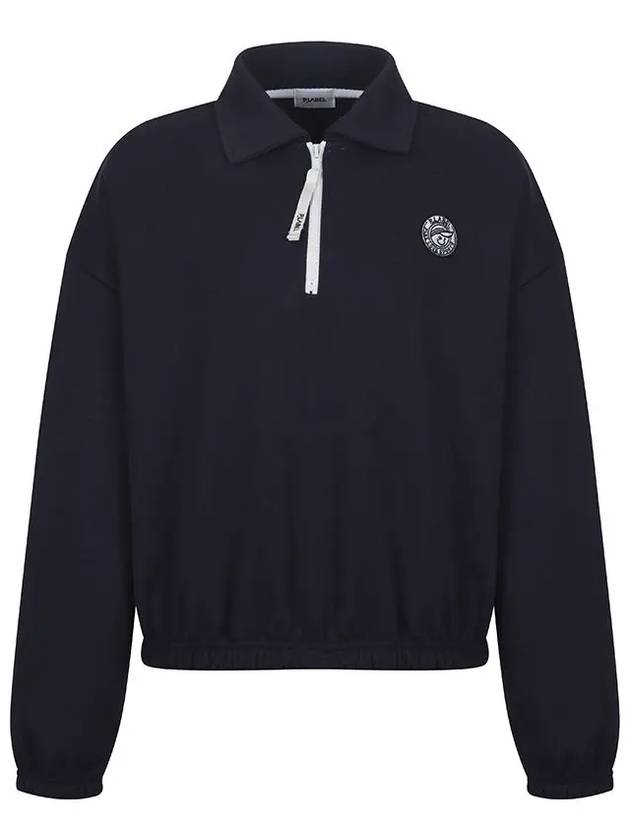 2nd collar half zip-up sweatshirt MZ4SE451 - P_LABEL - BALAAN 2