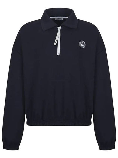 2nd collar half zip-up sweatshirt MZ4SE451 - P_LABEL - BALAAN 2