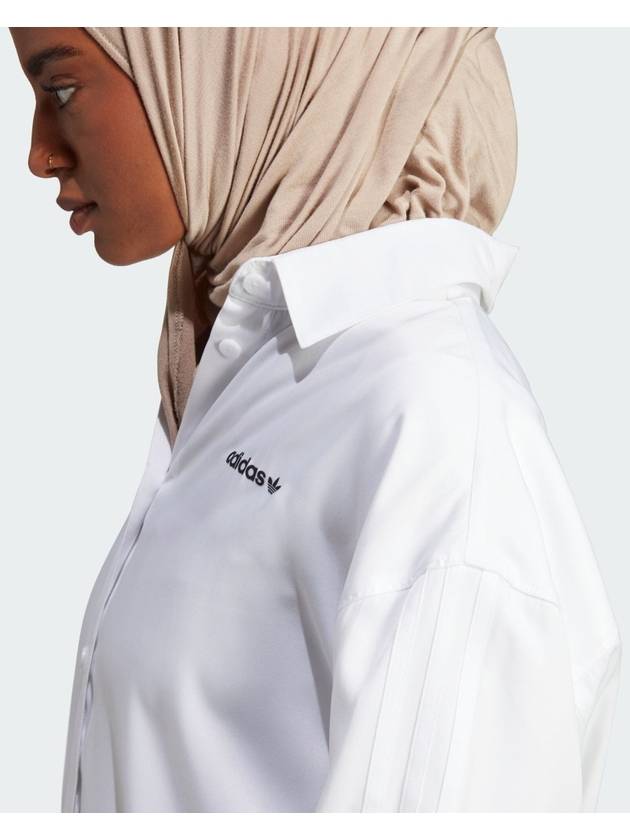 Oversized Shirt IR9790 White WOMENS - ADIDAS - BALAAN 4