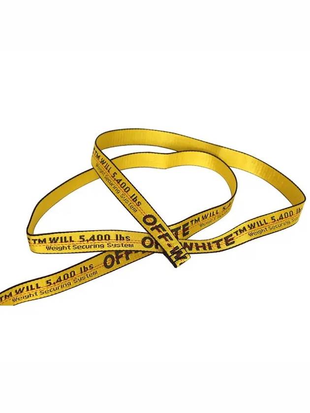 Industrial Mini Fabric Belt Yellow - OFF WHITE - BALAAN 5