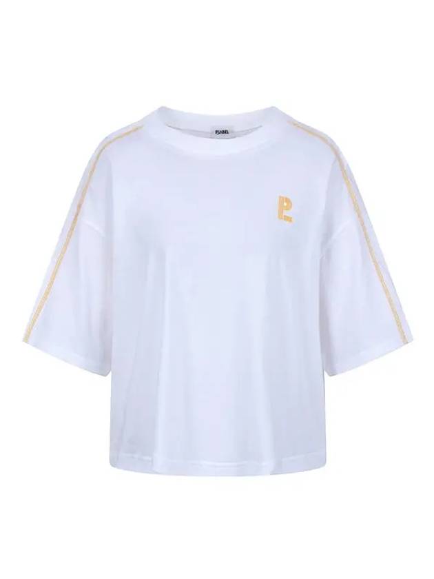 LOGO JERSEY T-SHIRT MW3ME128WHT - P_LABEL - BALAAN 8