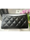 Medium wallet classic caviar black silver AP0232 - CHANEL - BALAAN 3