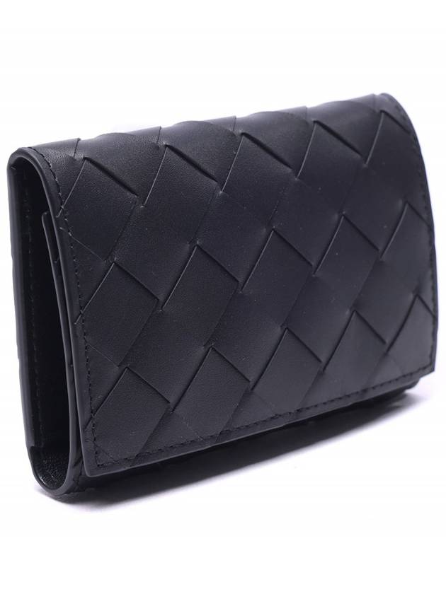 Men's Intrecciato Key Wallet - BOTTEGA VENETA - BALAAN 3