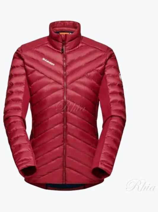 Women's Albula IN Hybrid Padded Zip-up Jacket Red - MAMMUT - BALAAN 2