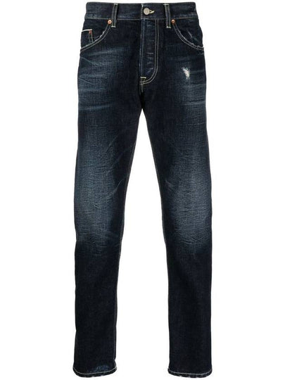 Denim Straight Pants BLUE - DONDUP - BALAAN 2