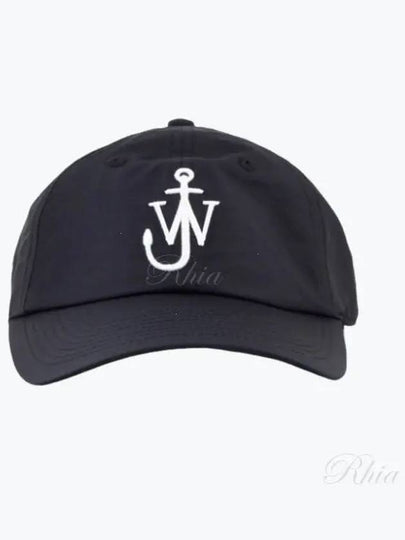 Anchor Logo Baseball Cap Black - JW ANDERSON - BALAAN 2