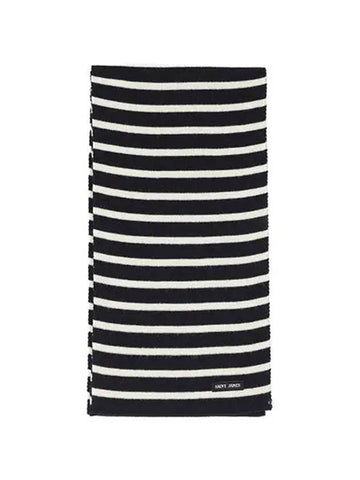 1409 MARINE ECRU Ray Stripe Muffler - SAINT JAMES - BALAAN 1