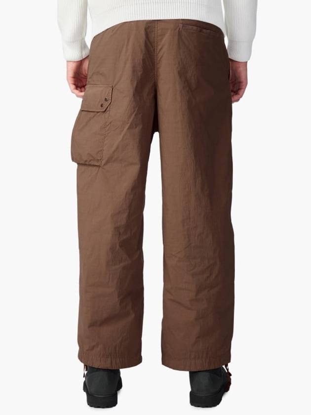 Flap Pocket Cargo Straight Pants Brown - TEN C - BALAAN 4