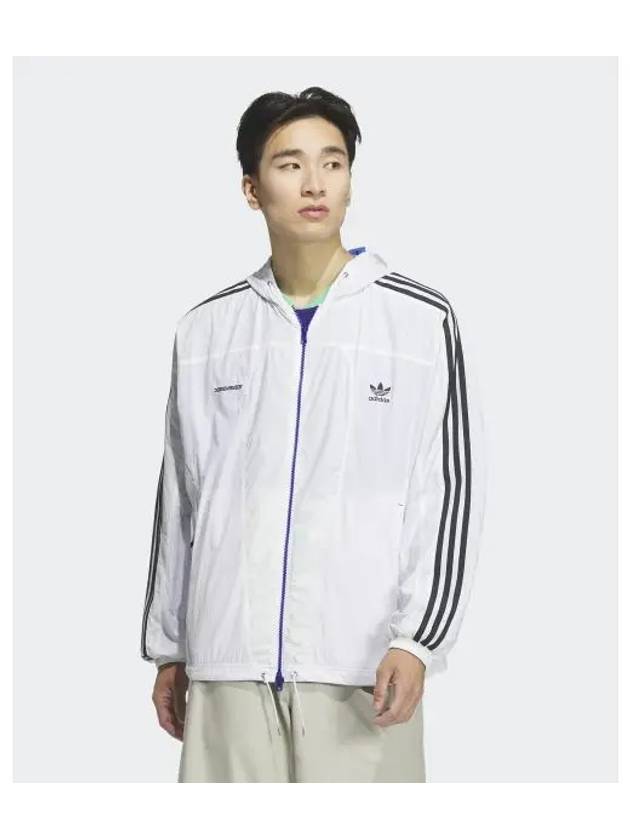 adidas x YESEYESEE Reversible Jacket White Blue JN5817 - ADIDAS - BALAAN 1