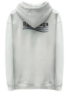 Political Campaign Medium Fit Hoodie White - BALENCIAGA - BALAAN 3