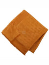 FF Organic Silk Wool Muffler Orange - FENDI - BALAAN 2