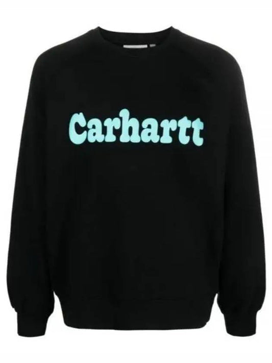 Bubbles Sweatshirt Black - CARHARTT WIP - BALAAN 2