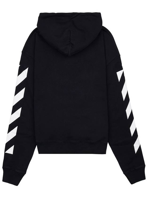 Diagonal Logo Hoodie Black - OFF WHITE - BALAAN 3