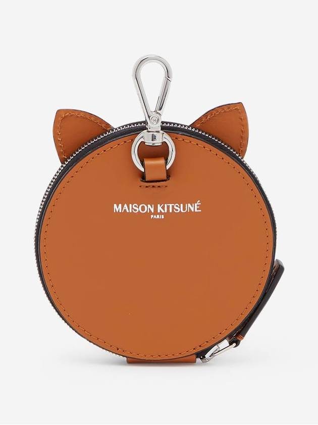 Fox Head Leather Coinpulse Coin Purse - MAISON KITSUNE - BALAAN 9