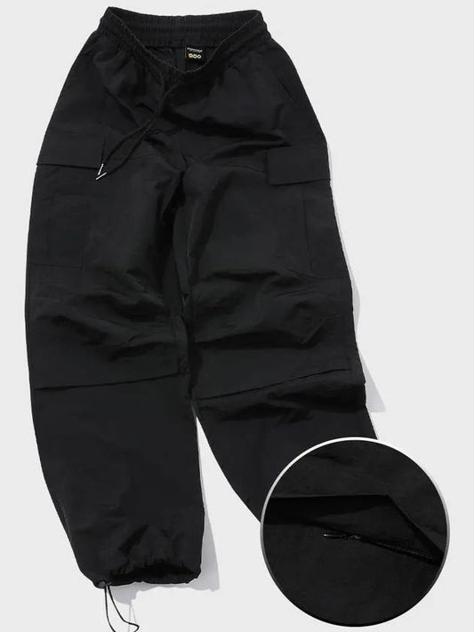 Half slit open knee cargo pants black - CPGN STUDIO - BALAAN 1
