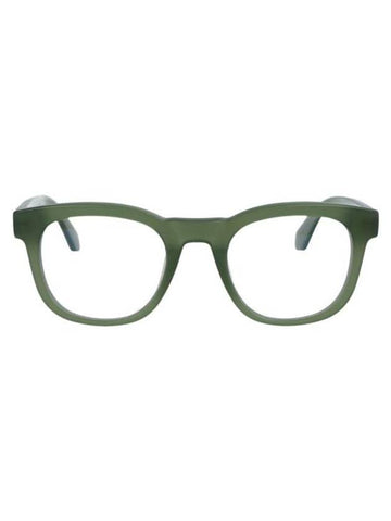 Sunglasses OERJ071S24PLA001 5900 5900 OLIVE GREEN - OFF WHITE - BALAAN 1