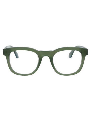 Sunglasses OERJ071S24PLA001 5900 5900 OLIVE GREEN - OFF WHITE - BALAAN 1