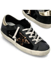 Superstar Leopard Star Low Top Sneakers Gold Black - GOLDEN GOOSE - BALAAN 2